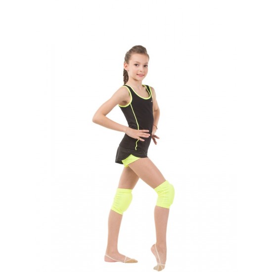 Short double SOLO size 38 (Black-Lime)
