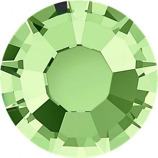 Austrian RGSPORT BASIC-hf rhinestones for rhythmic gymnastics costumes Chrysolite (hot-fix)
