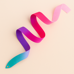 Chacott/Sasaki multicolor ribbon 5 or 6 m Alise