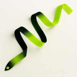 Painting the ribbons