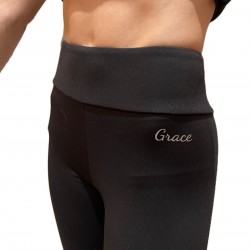 Leggings Grace size 116 (Melns)