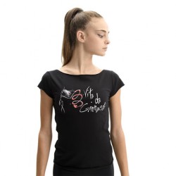 T-shirt Ribbon PASTORELLI size 10 (Black)